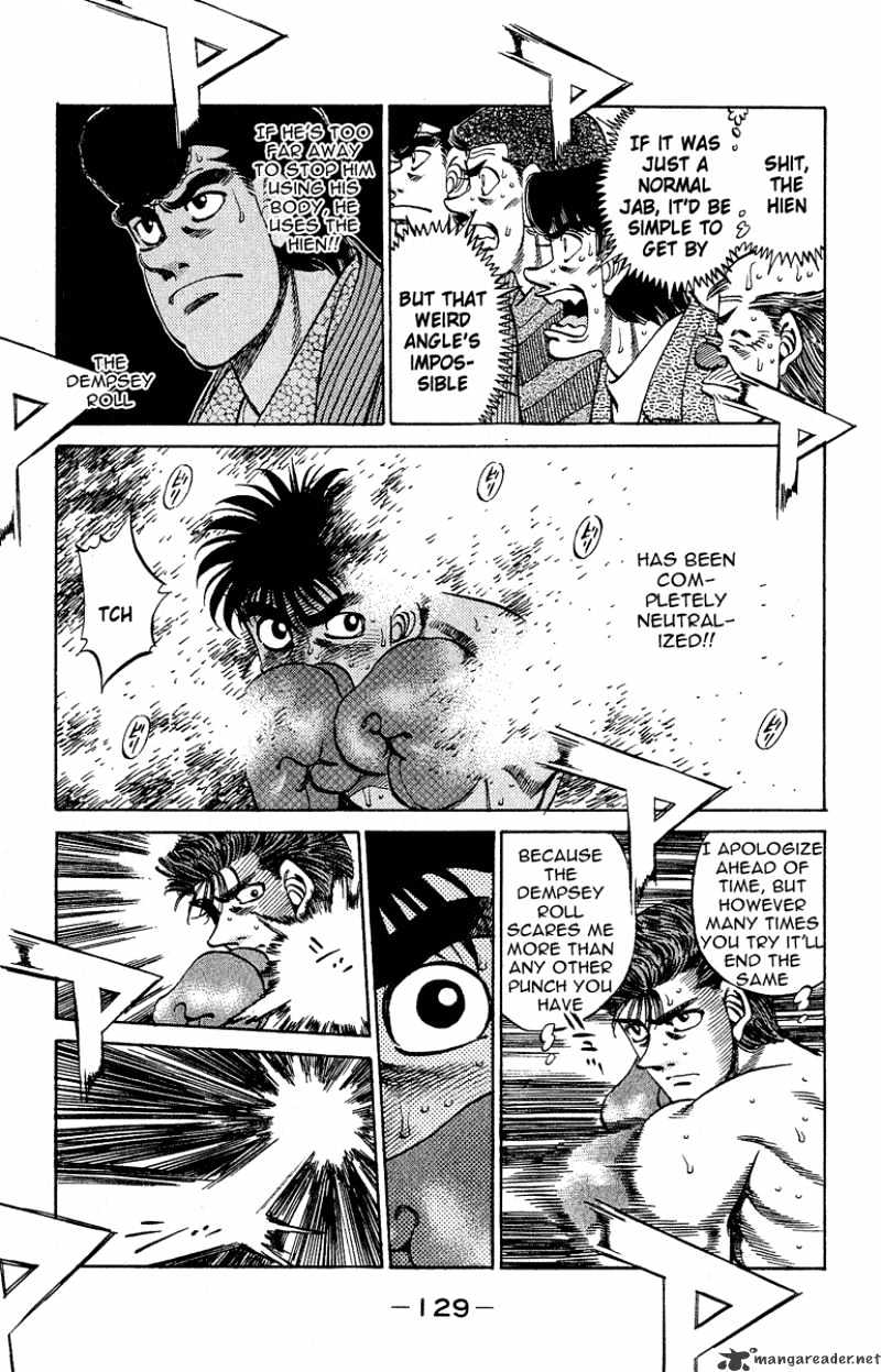 Hajime no Ippo: Fighting Spirit, Chapter 303 image 09
